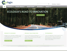 Tablet Screenshot of ecologix.ca