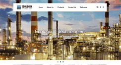 Desktop Screenshot of ecologix.com